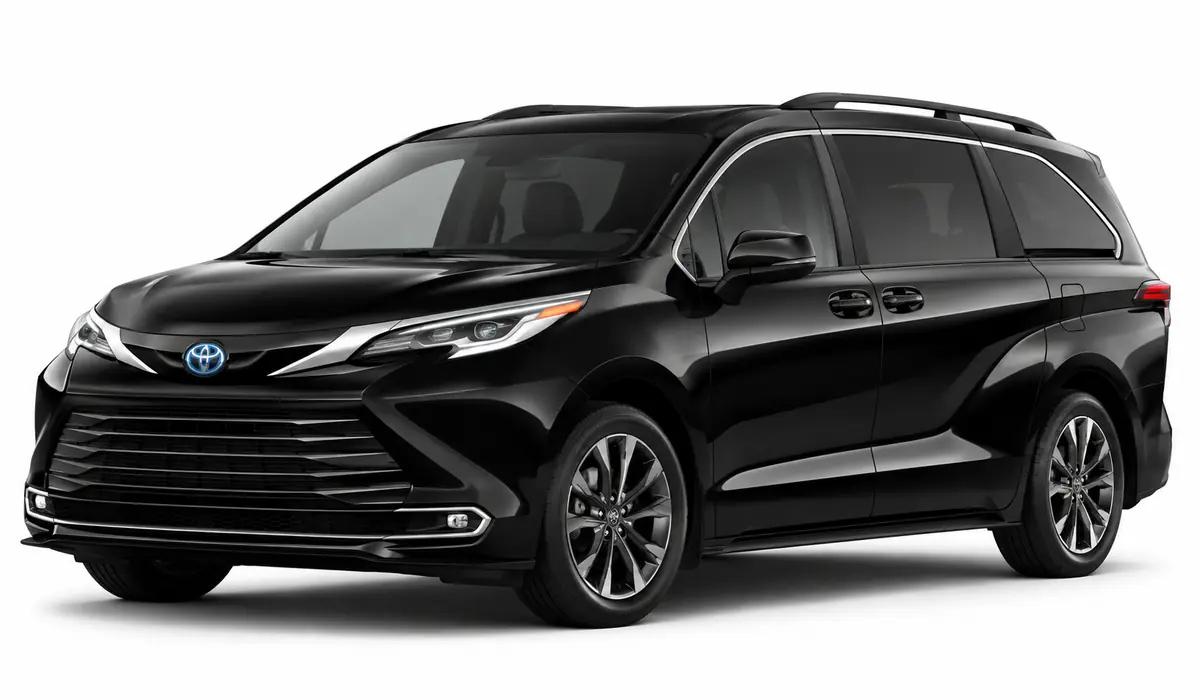 Toyota Sienna mini van for SeaTac airport and cruise transfers